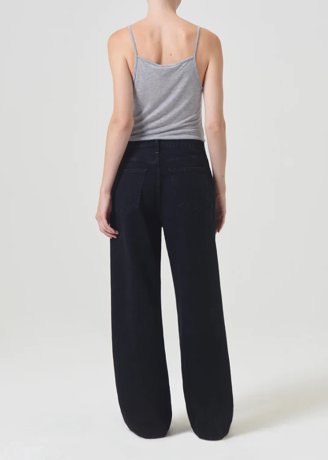 AGOLDE Low Slung Baggy 30.5” in Crushed Black - Image 5