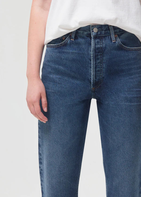AGOLDE Pinch Waist Jeans in Range Blue - Image 5