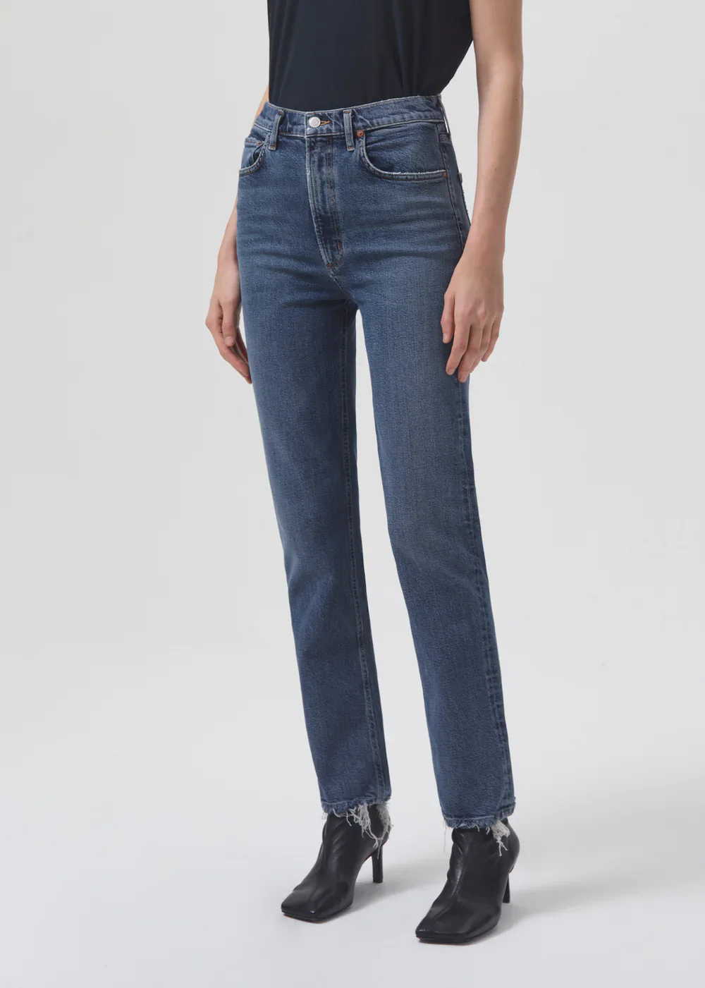 AGOLDE Stovepipe Jeans in Captivate Blue