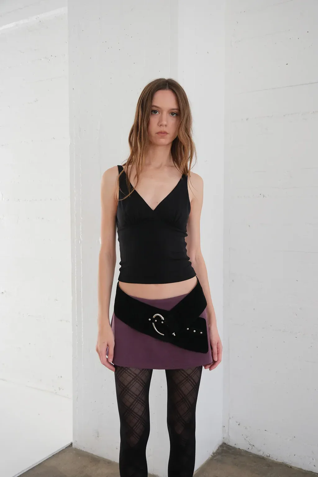 Aria Skort in Purple - Image 2