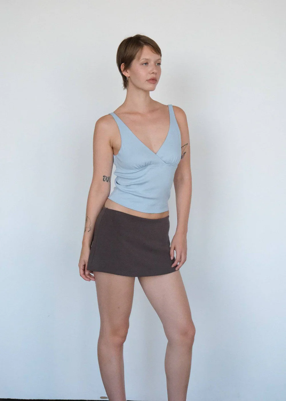 Aria Skort in Brown