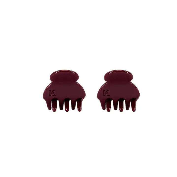 Baby Hair Claw Clip (Set of 2) in Jam
