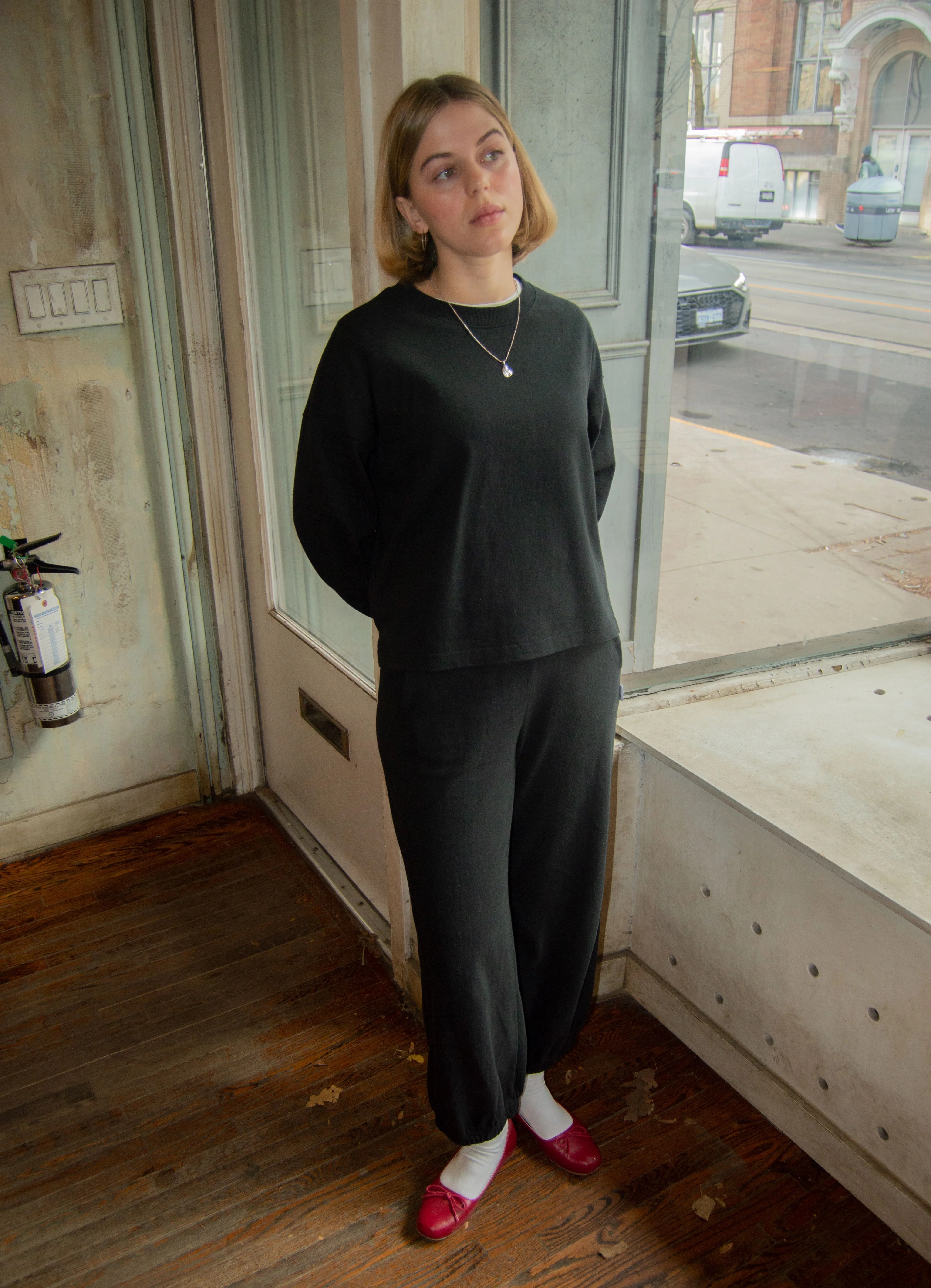 Balloon Pants in Black - Image 3