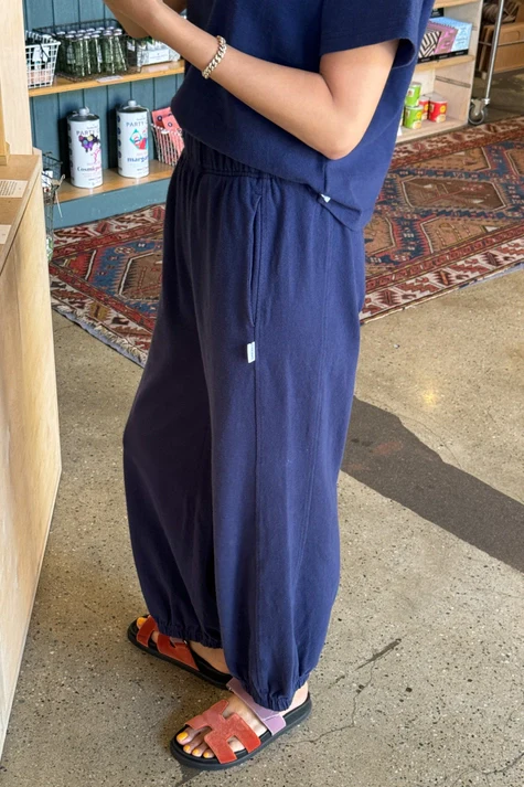 Balloon Pants in Midnight Blue - Image 3