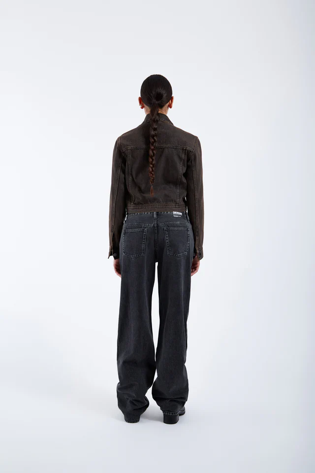Becky Jacket in Jet Brown - Image 4