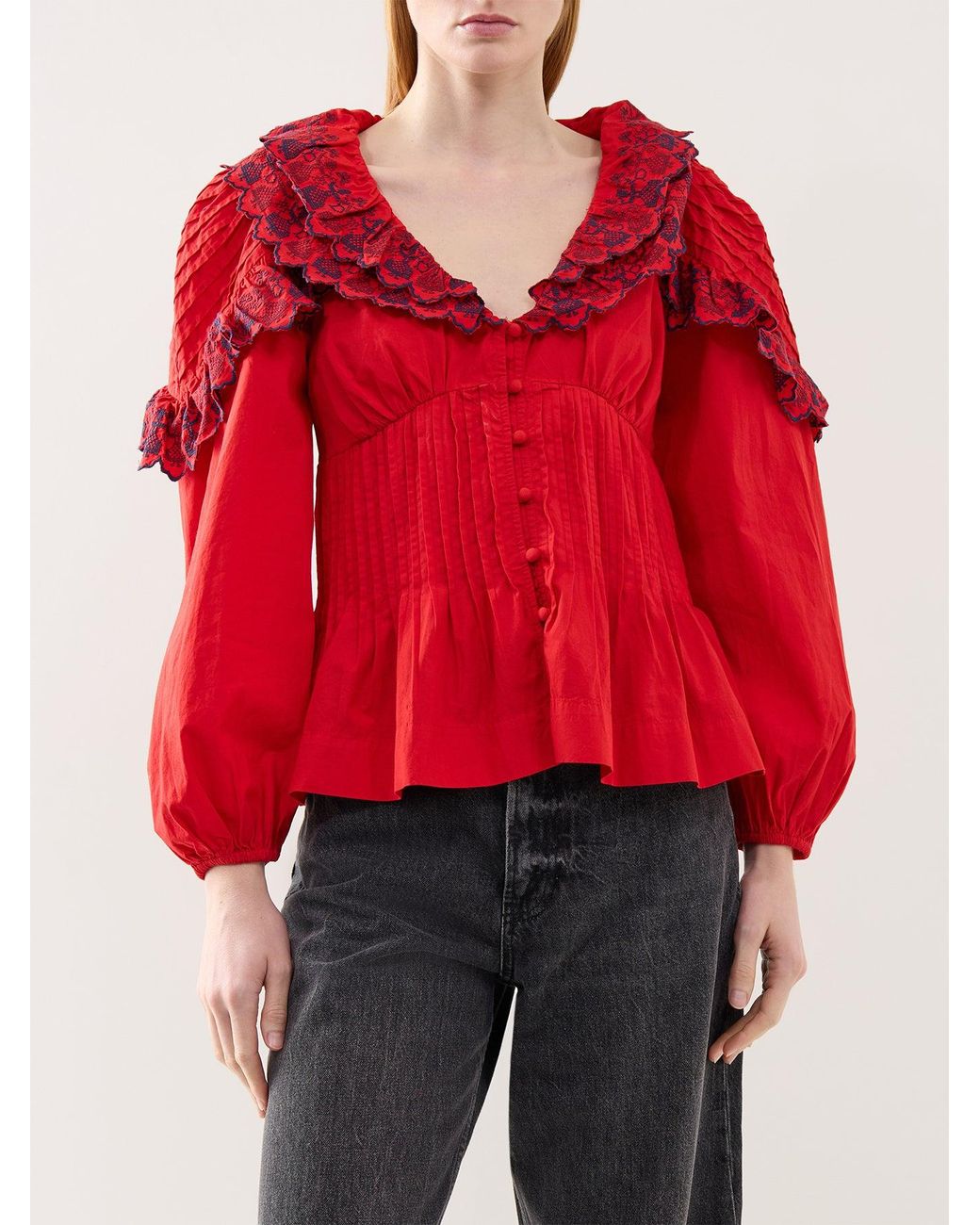Caroline Long Sleeve Blouse