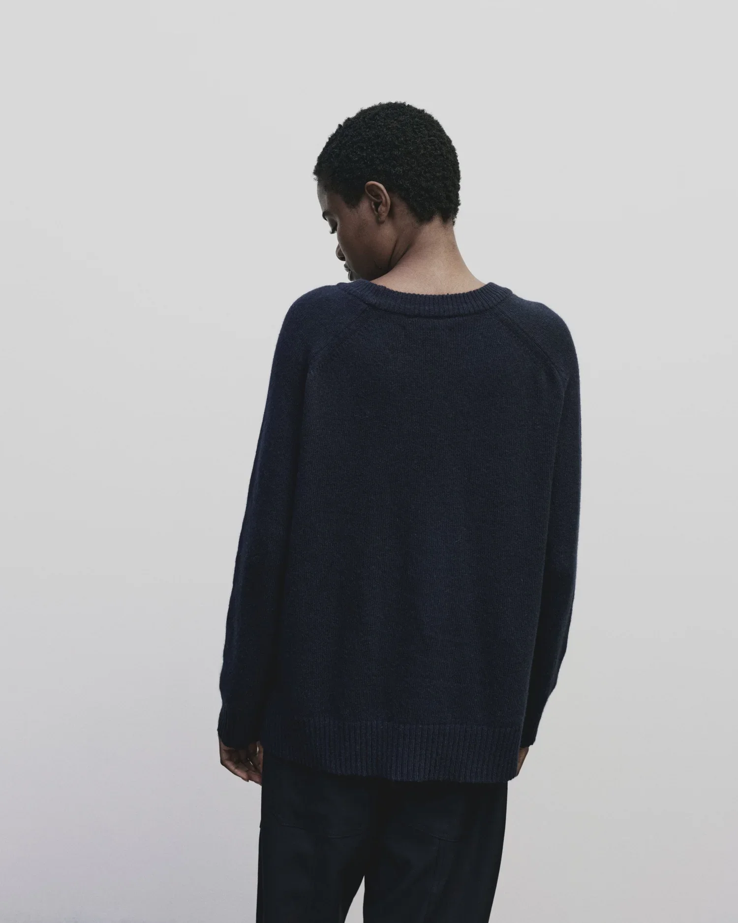 Cashmere Blend Crewneck Knit - Image 2