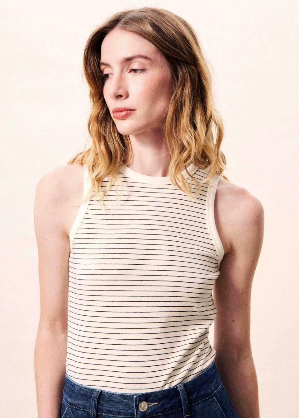 VOLGA CREAM TOP