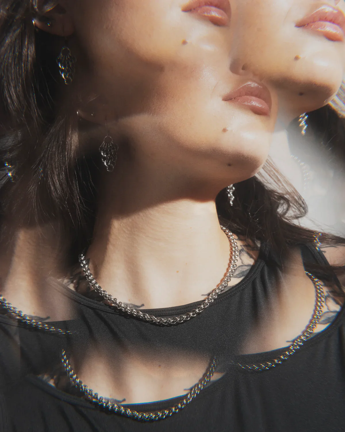 Dawn Necklace in Stainless Steel - Image 2