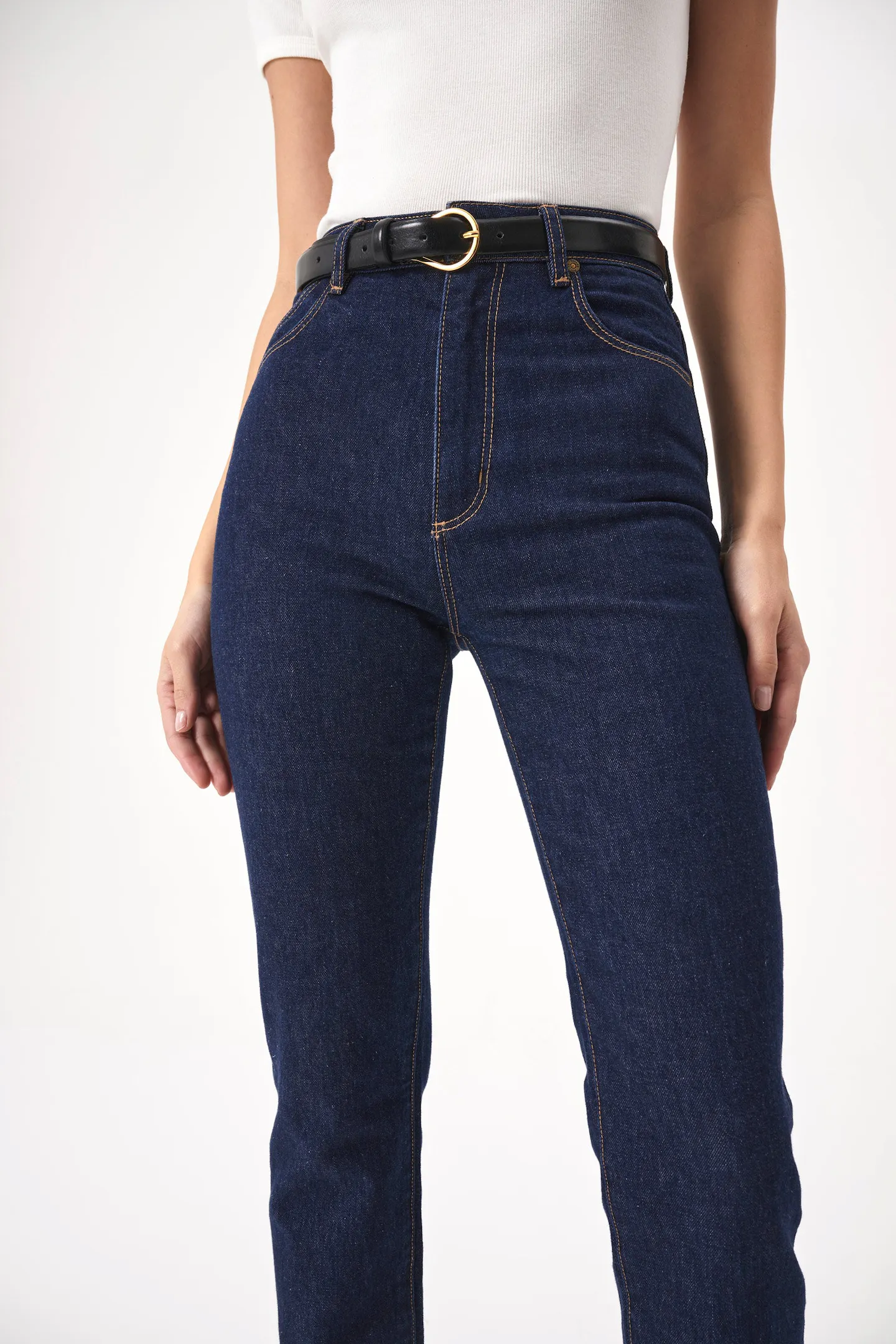 Dusters in Comfort Rinse Dark Blue - Image 5