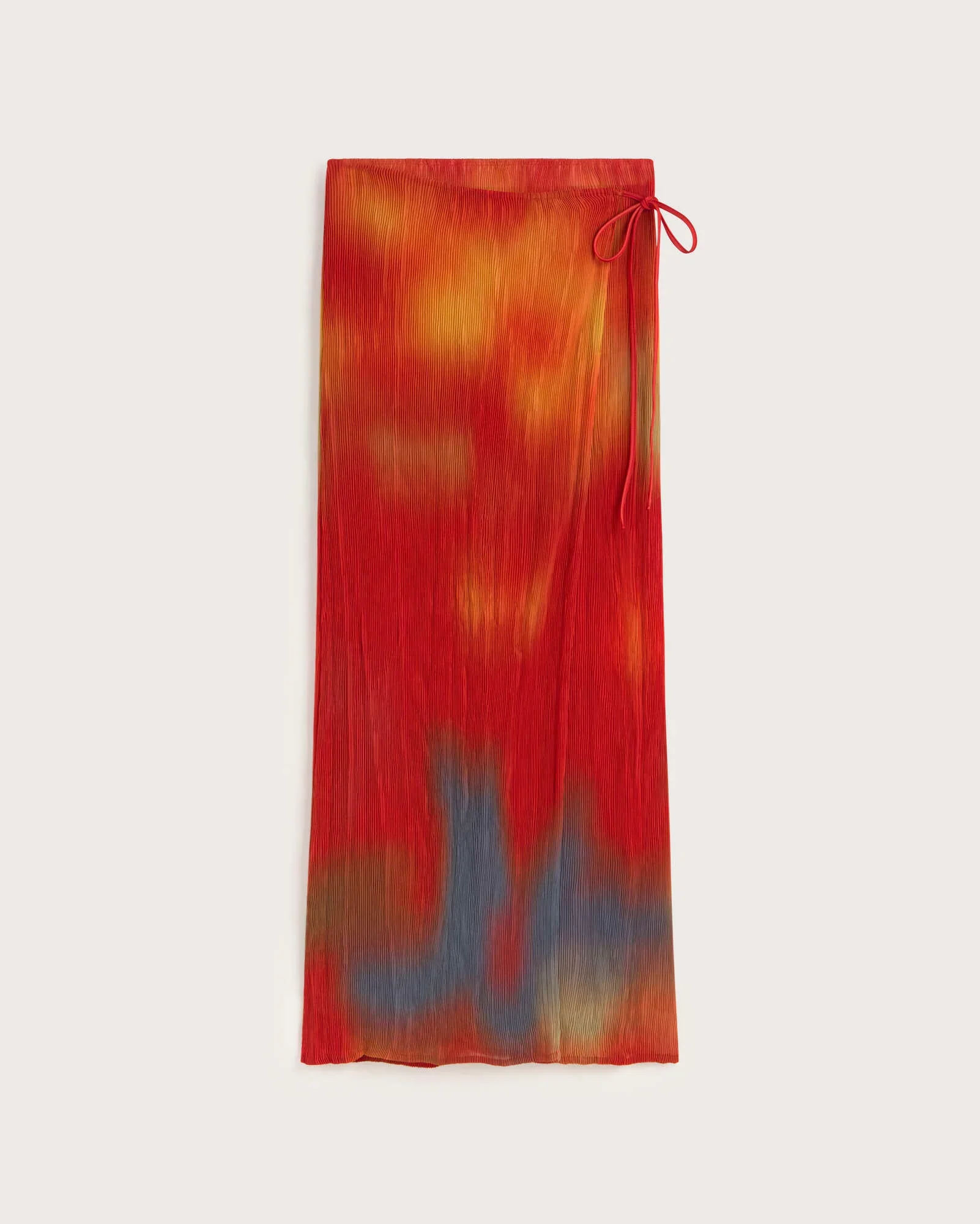 FLOWERS PLEATED PAULINE SKIRT