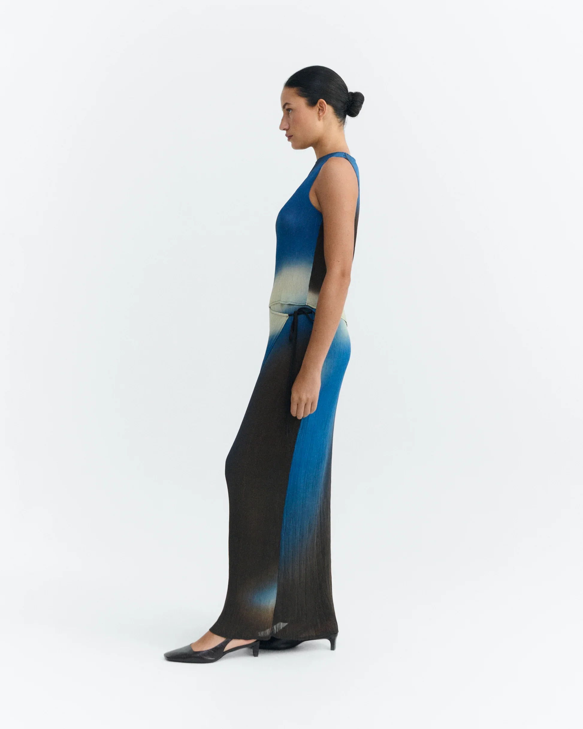 GLASS PLEATED PAULINE SKIRT - Image 2