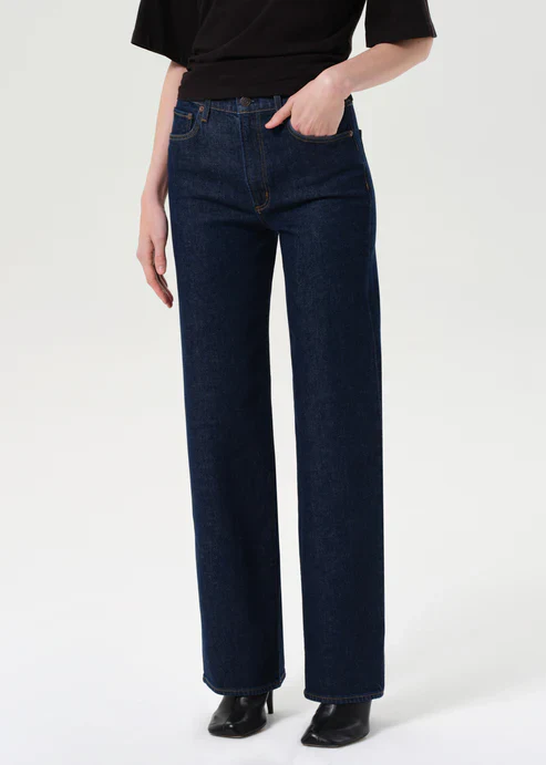 Harper Straight Leg Jeans in Reissue Blue - Image 5