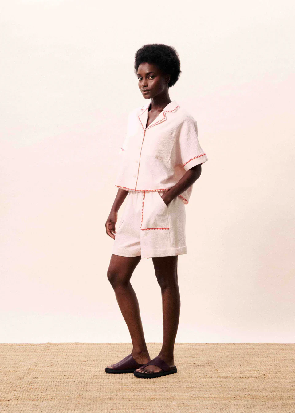 Isalya Shirt in Rose Pale