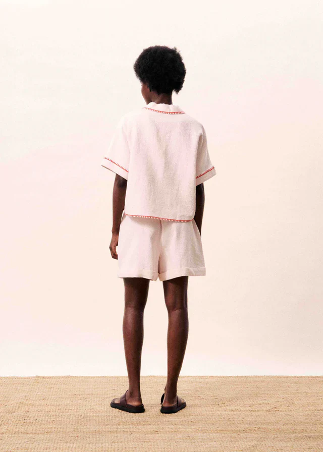 Isalya Shirt in Rose Pale - Image 2