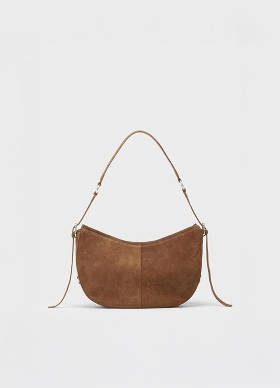 Itami Bag in Cognac Suede
