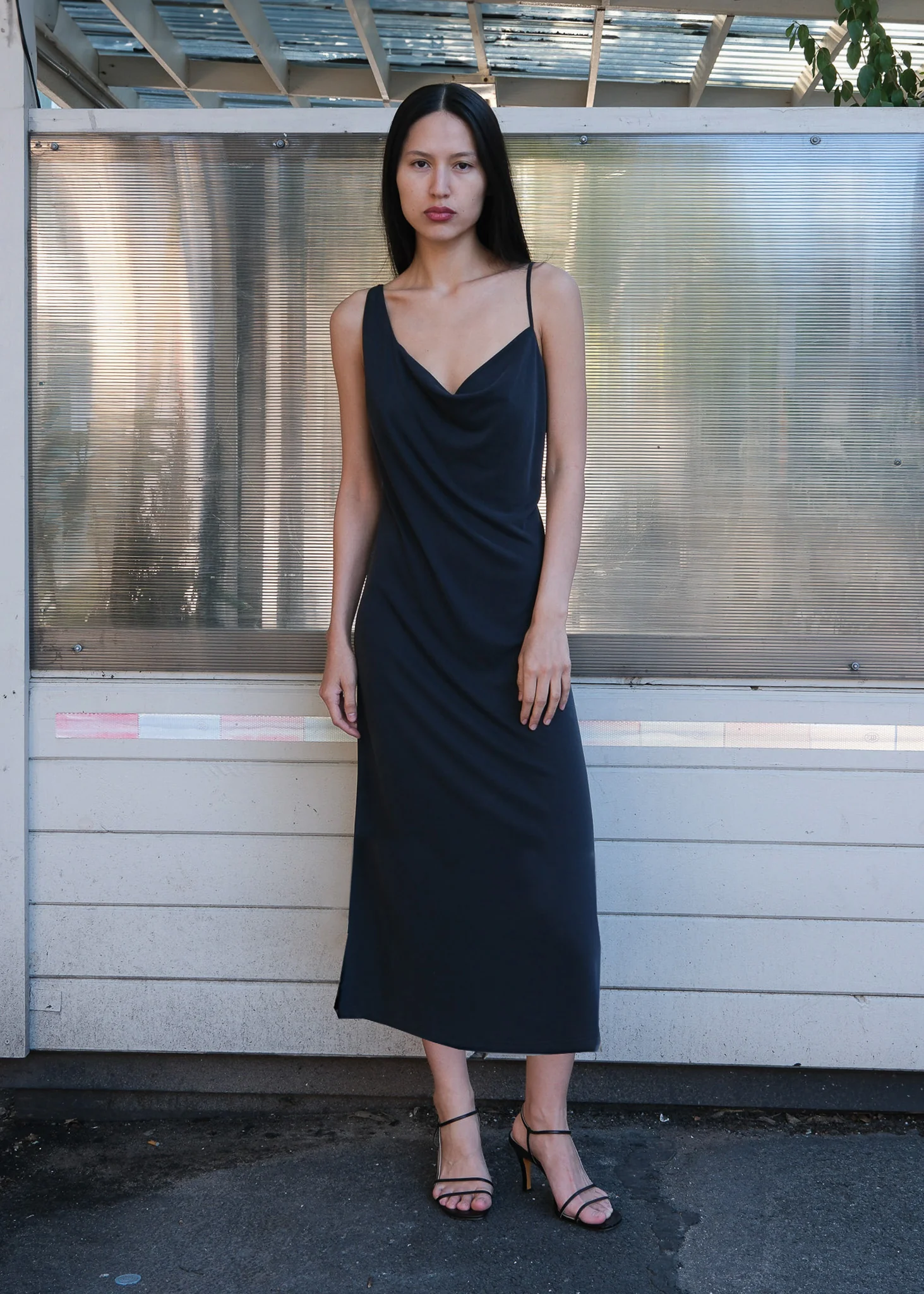 Lana Dress in Onyx - Image 3