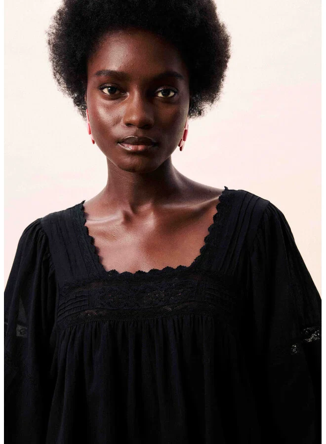Lorelai Dress in Black - Image 2