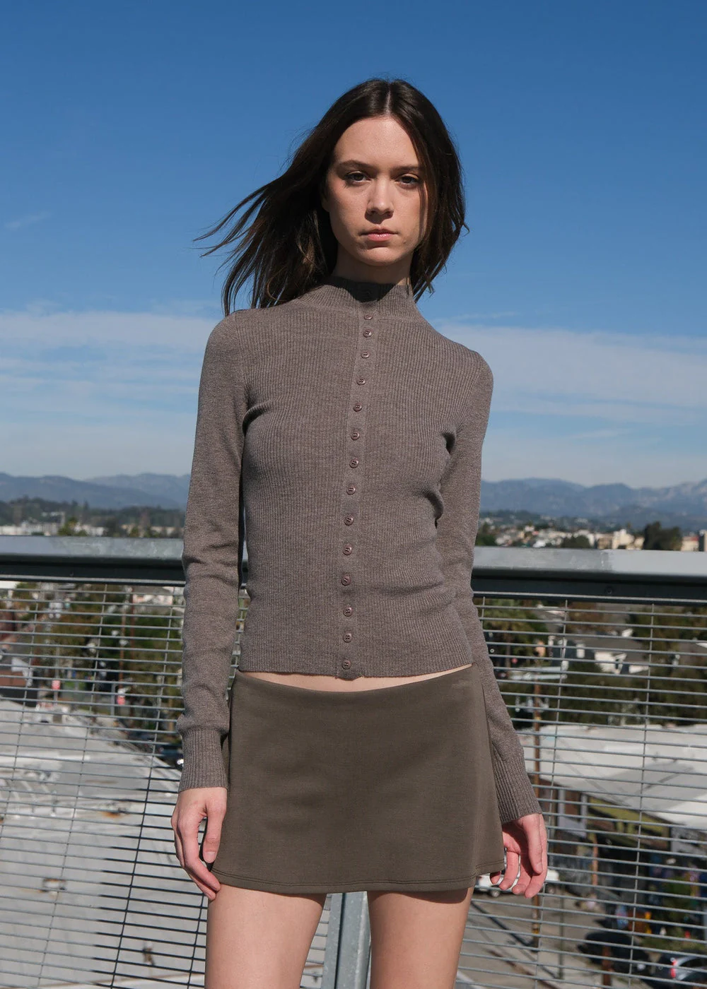 Mylah Sweater in Walnut