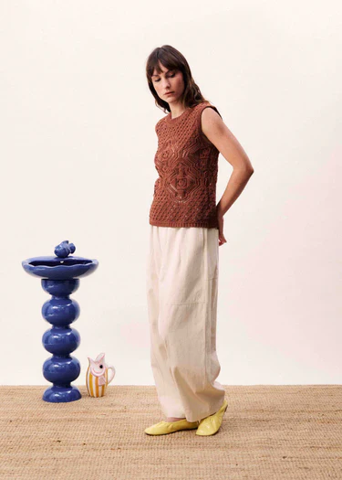 Nila Top in Maron Glace - Image 2