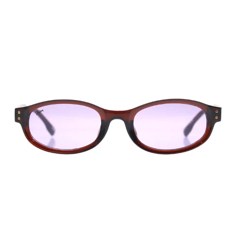 Ninety Fivers Sunglasses in Chocolate with Lilac Lens