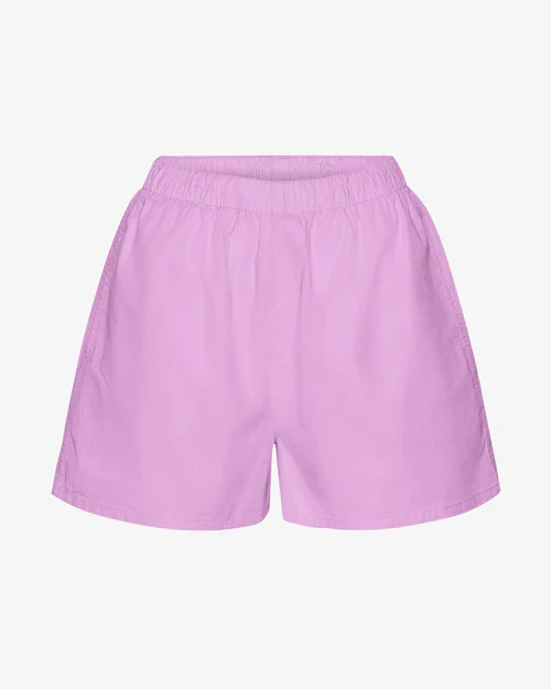 Organic Twill Shorts in Cherry Blossom