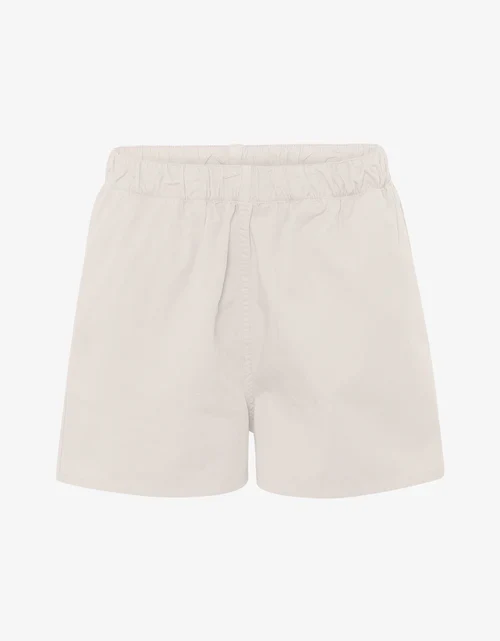 Organic Twill Shorts in Ivory