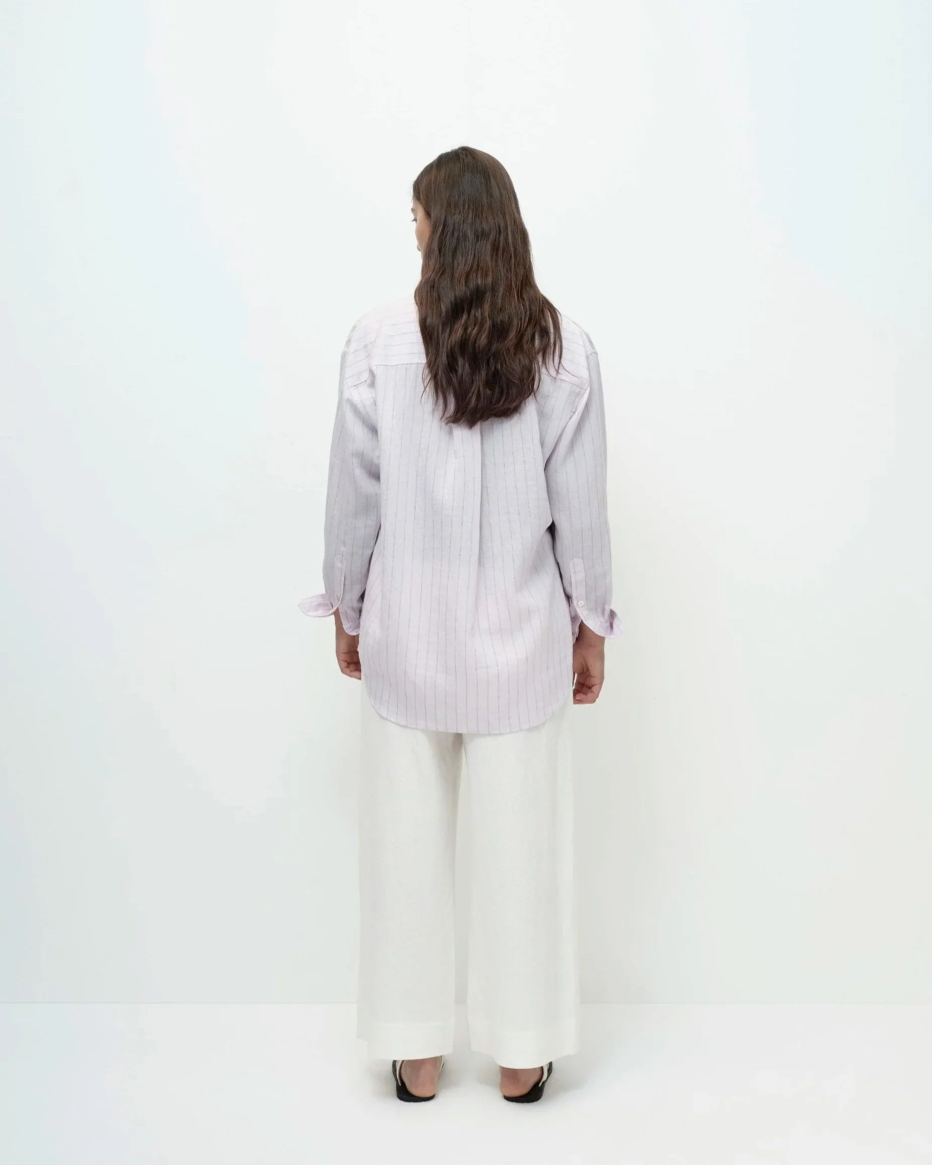STRIPE SHIRT - PINK - Image 2