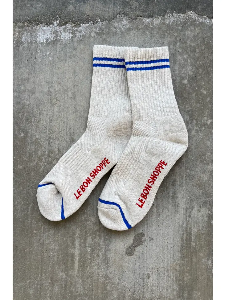 Striped Socks in Ice