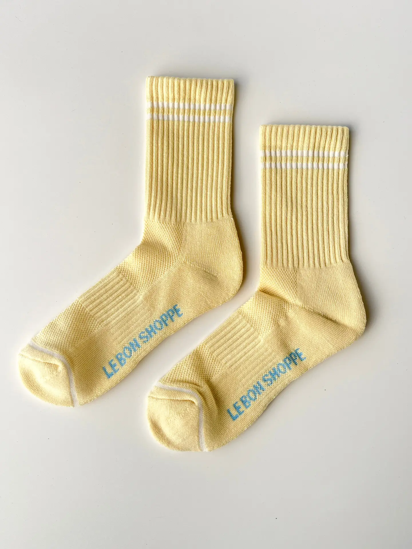 Striped Socks in Lemonade