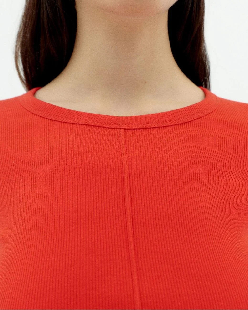 Susan Top in Fiery Red - Image 3