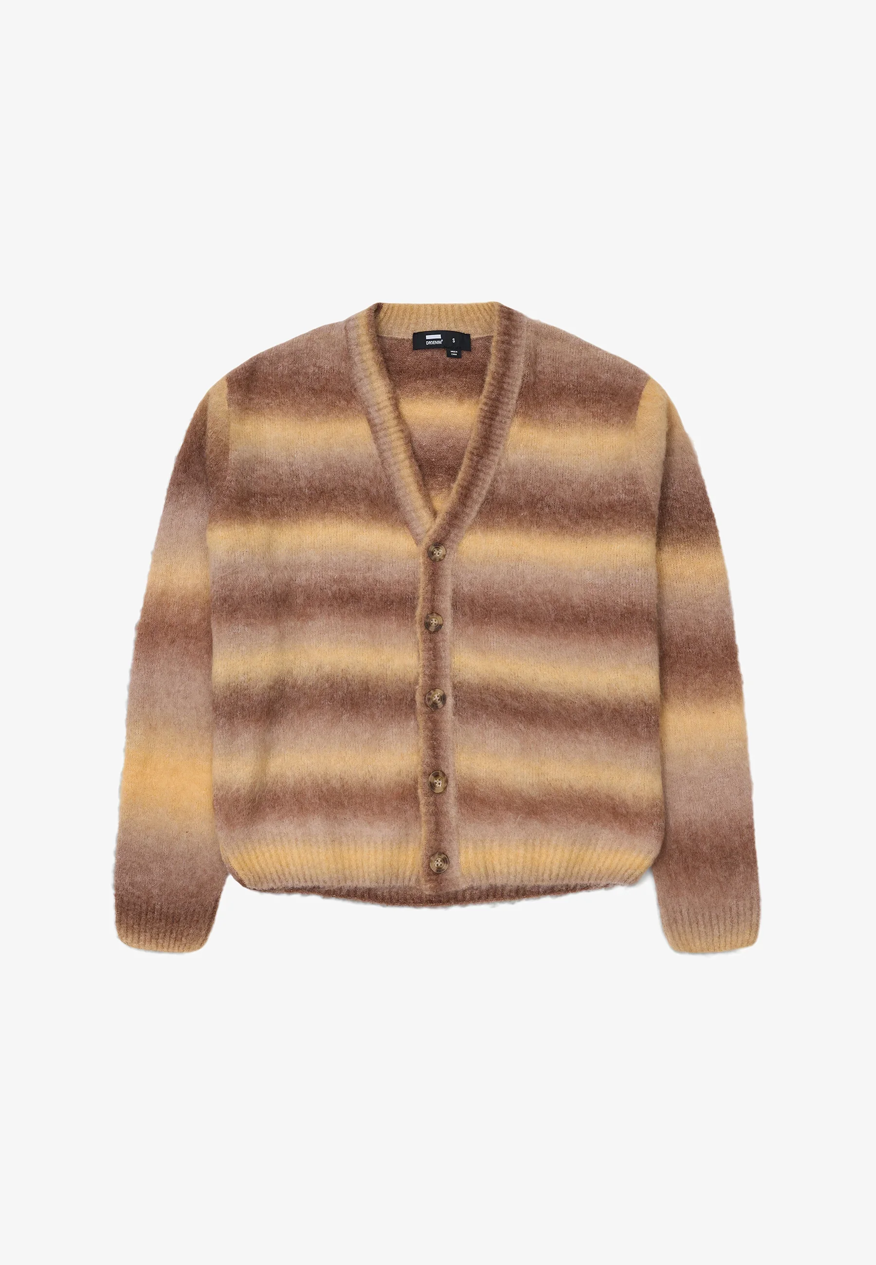 Tom Cardigan in Fade Yellow - Image 3