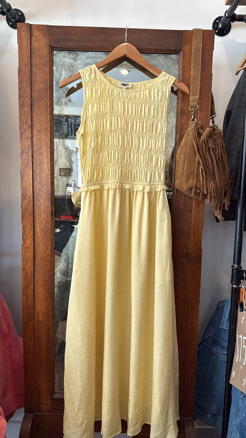 Vasa Dress in Beurre