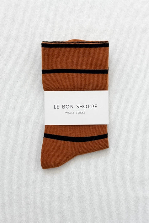 Wally Socks in Camel - Image 4